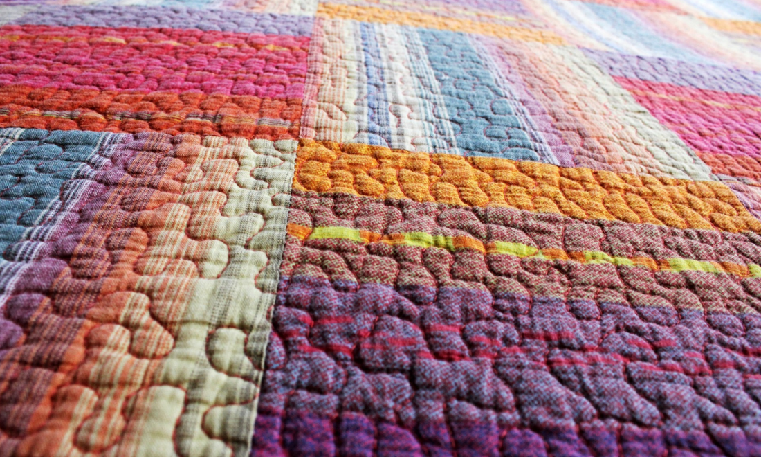 mismatched quilt