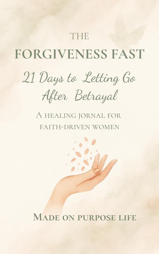 The Forgiveness Fast: A 21-Day Christian journal